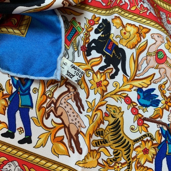 Authentic HERMES Scarf - Picture 10 of 13